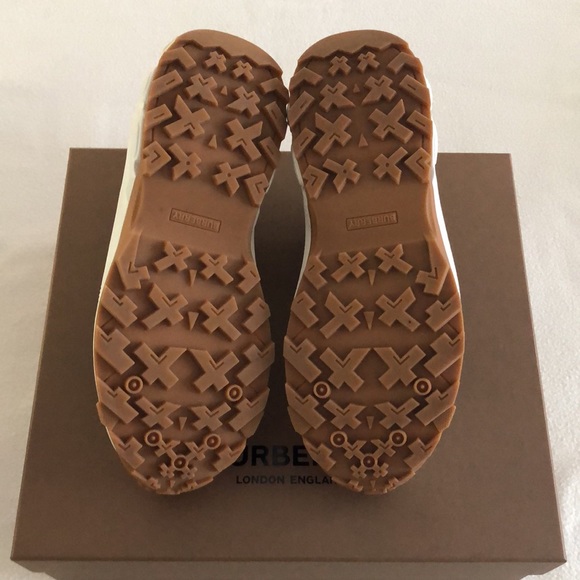 Burberry Military Green Low Top Sneakers - Picture 6 of 15